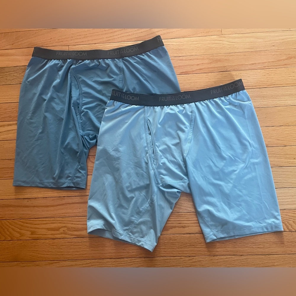 Fruit of the Loom Blue Boxer Briefs Men’s XXL